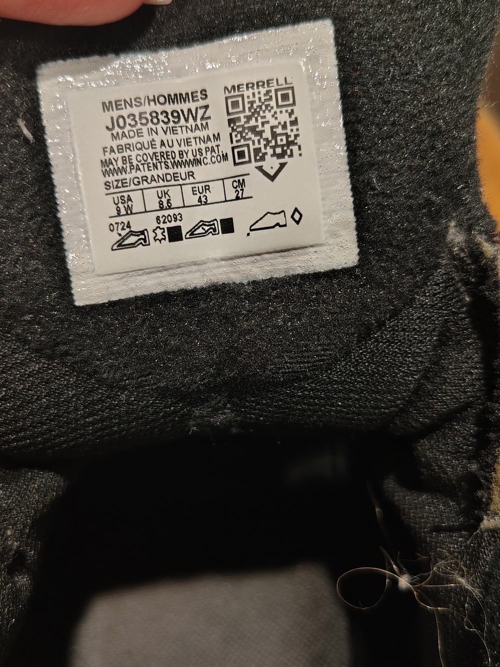 Merrell Brown and Black Hiking Boots - Picture 2 of 5